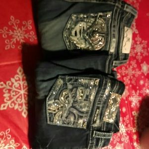 2 pairs of missme jeans